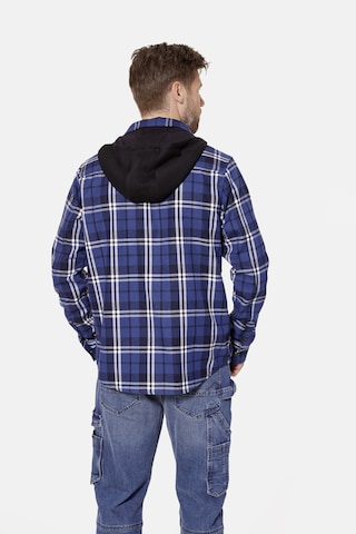 Coupe regular Chemise 'Hunter ' Hero en bleu