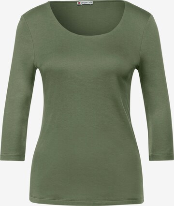 STREET ONE Shirt in Green: front