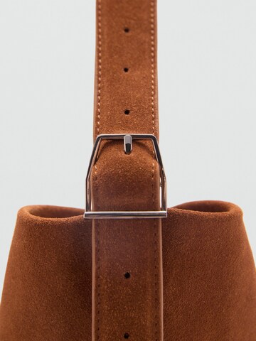 Sac bandoulière 'Carnaby' MANGO en marron