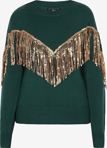 faina Sweater in Green: front