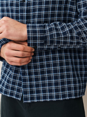 Coupe regular Chemise Next en bleu