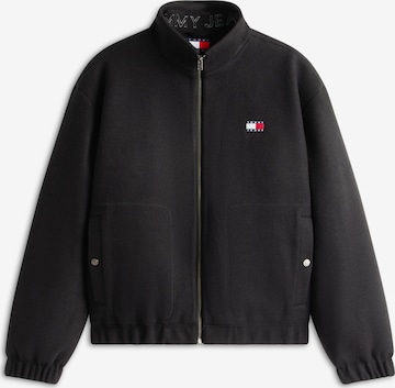Tommy Jeans Between-season jacket 'ESSENTIAL' in Black: front