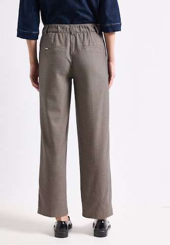STREET ONE - Loosefit Pantalón 'Amalia' en beige