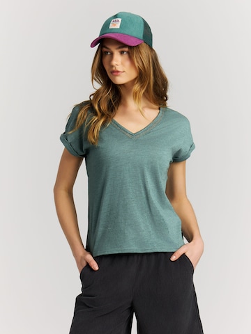 PROTEST Shirt 'PRTMondaysi' in Green: front