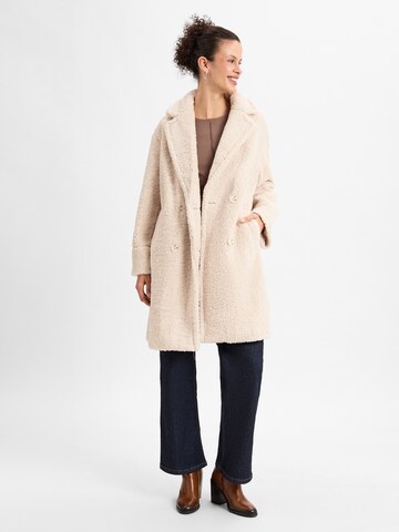 OPUS Winter Coat 'Honise' in Beige: front