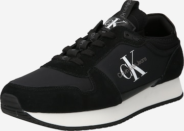 Calvin Klein Jeans - Zapatillas deportivas bajas 'SCOOTER' en negro: frente