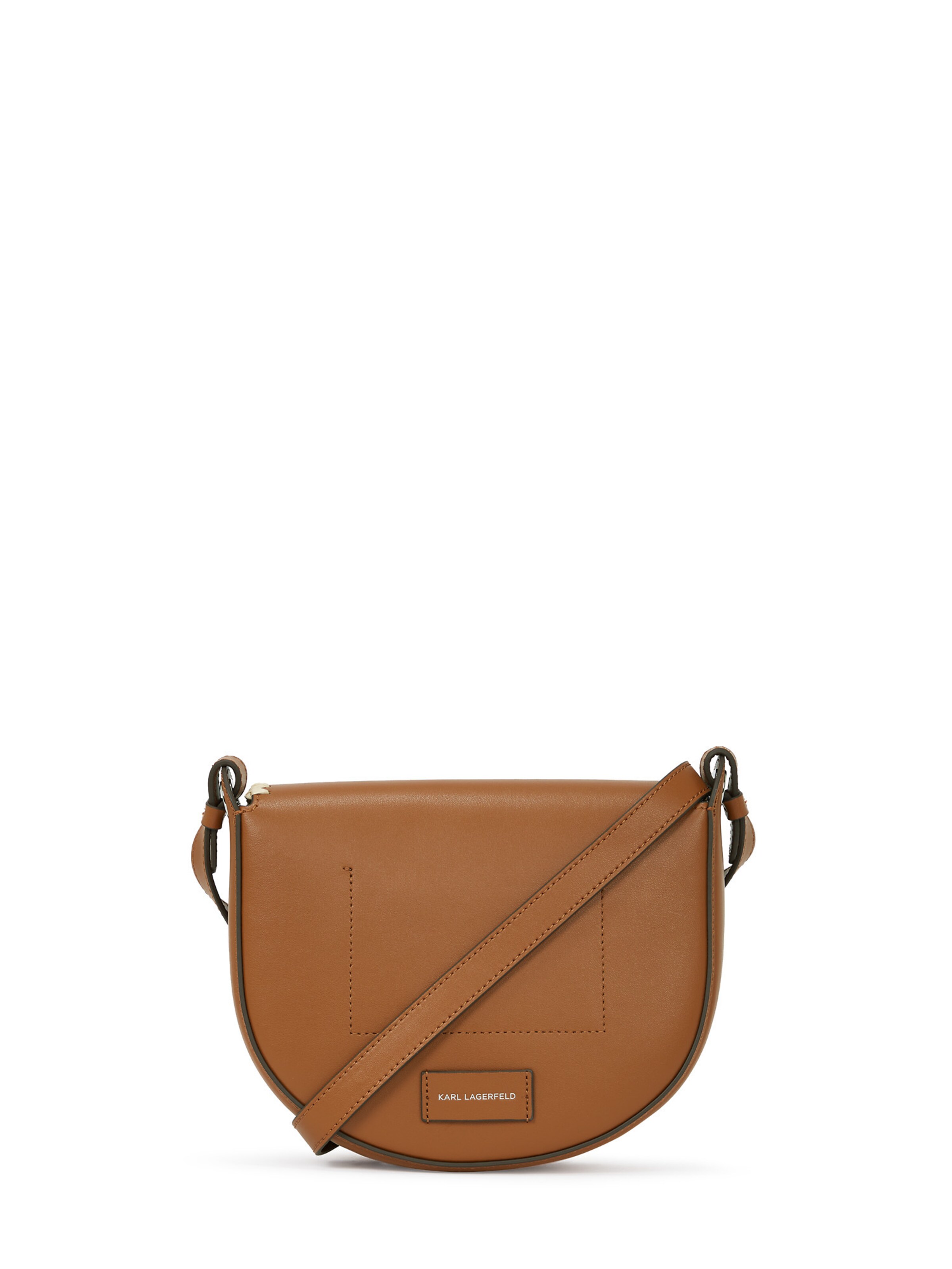 Karl Lagerfeld Torba za čez ramo | rjava barva