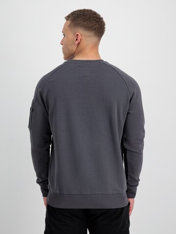 ALPHA INDUSTRIES - Sudadera 'X-Fit' en gris