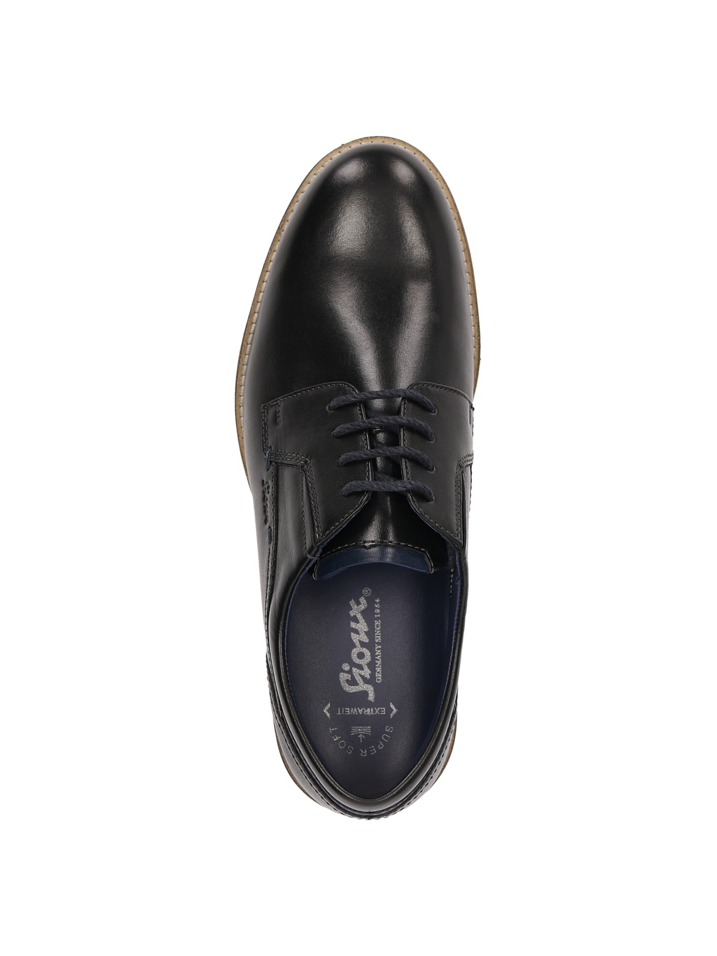 Chaussure à lacets 'Dilip-716' SIOUX en noir