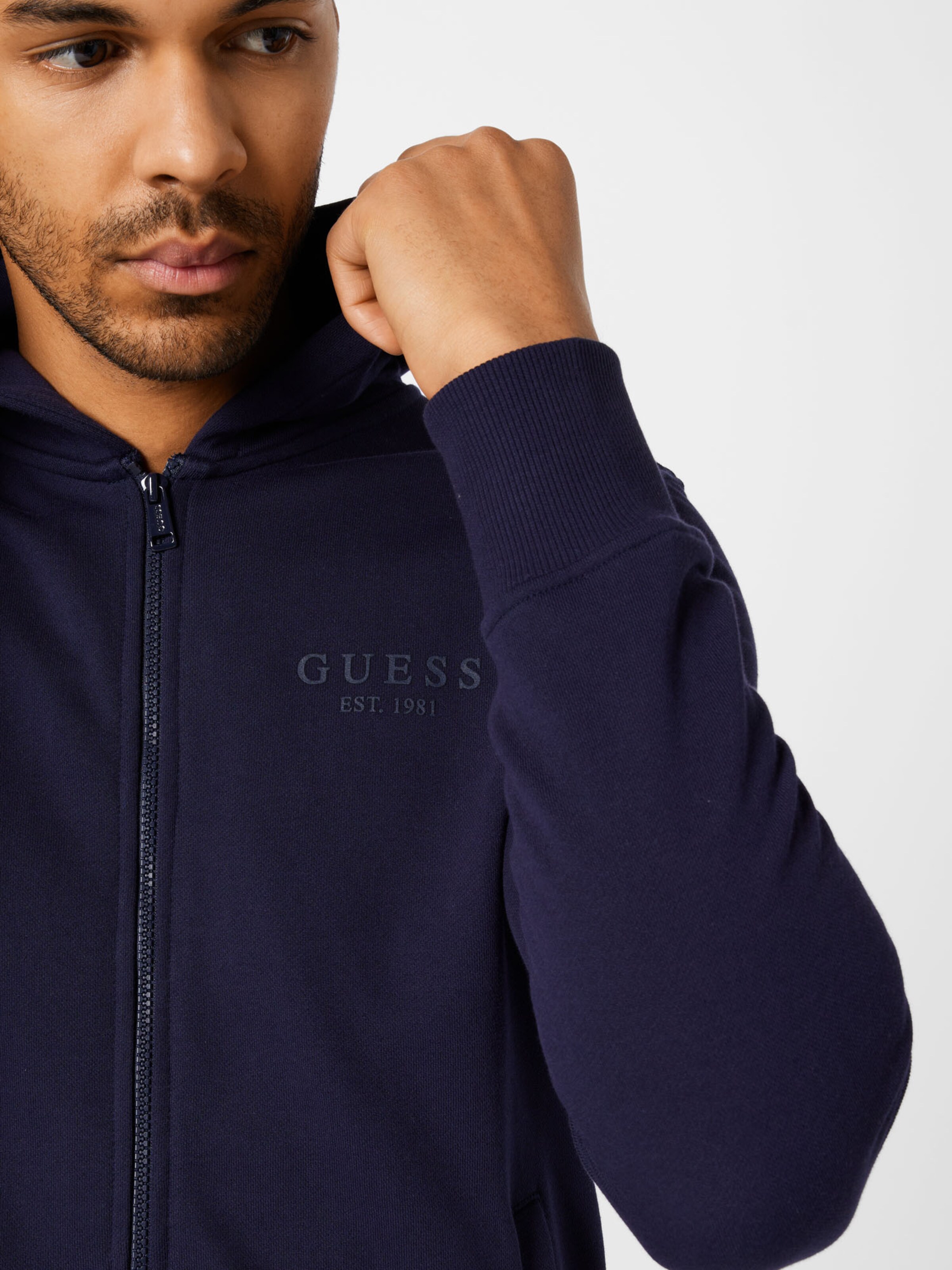 guess zip up jacket