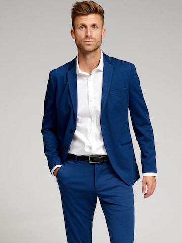 TeeShoppen Slim fit Suit Jacket in Blue: front