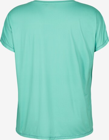 Active by Zizzi Shirt 'Abasic' in Groen