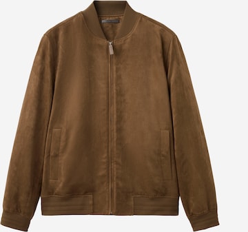 MANGO MAN Kurtka przejściowa 'Bero' w kolorze brązowy: przód