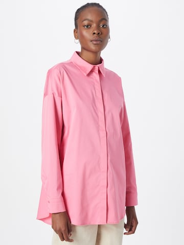 Notes du Nord - Blusa 'Kira' em rosa: frente