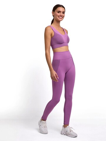 FALKE Bustier Sport-BH 'Seamless Shape'‌‌‌‌‌‌‌ in Lila