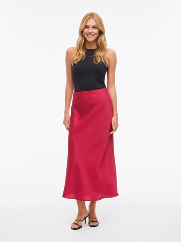 VILA Rok 'VIEllette' in Roze