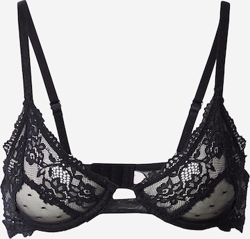 Balconnet Soutien-gorge NLY by Nelly en noir : devant