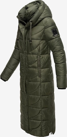 Cappotto invernale 'Waffelchen' di NAVAHOO in verde