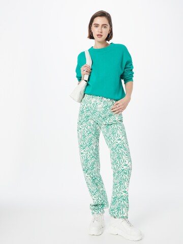 PIECES Sweatshirt 'Chilli' in Green