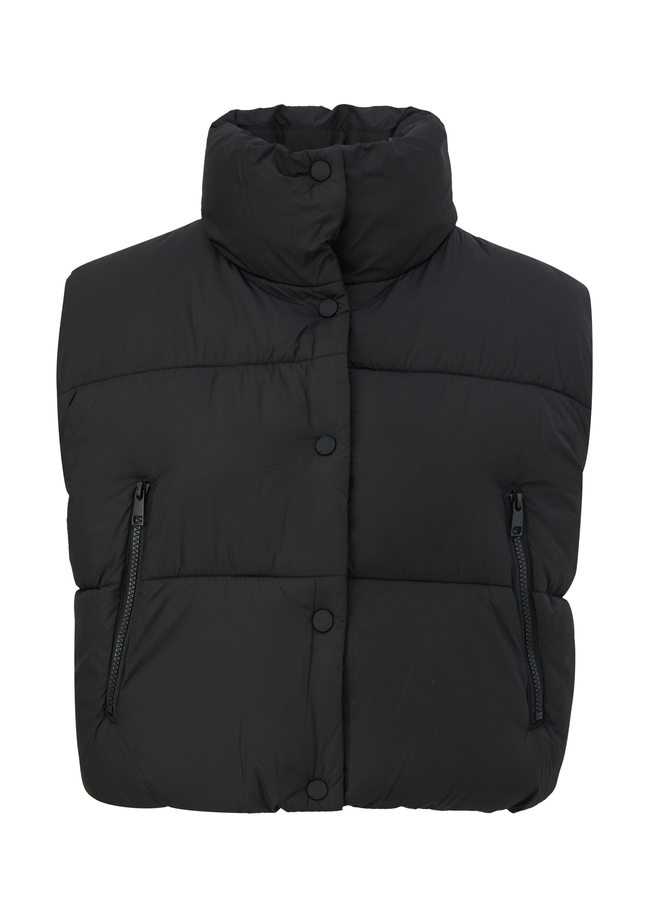 Gilet di s.Oliver in nero: frontale
