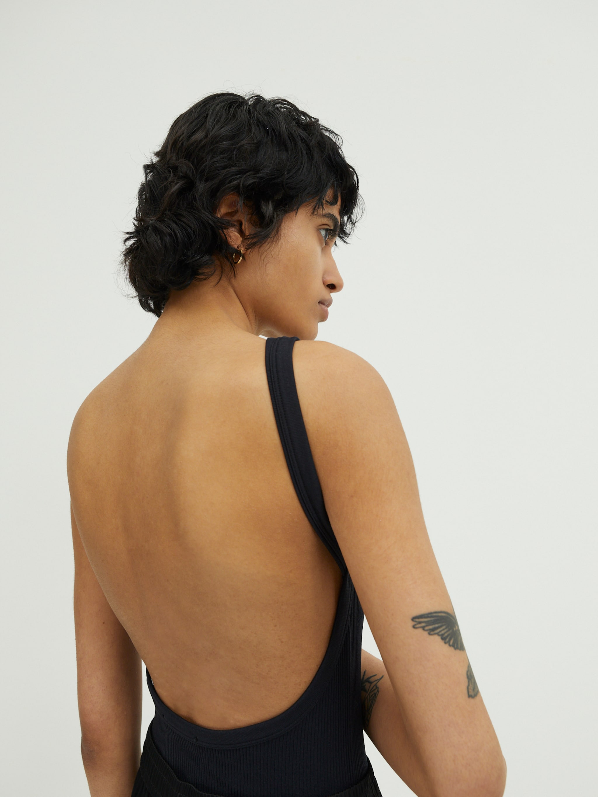 EDITED Produits Haut 'Romina' noir
