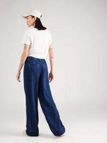 WHITE STUFF Regular Pleat-front jeans 'Kerry' in Blue