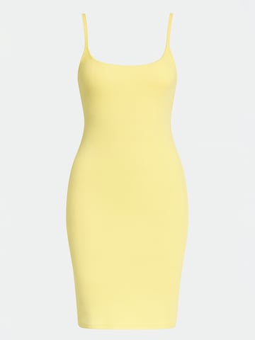 Nudyess Summer Dress '1017A' in Yellow: front