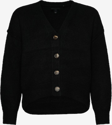 Superdry Oversized Cardigan in Black: front