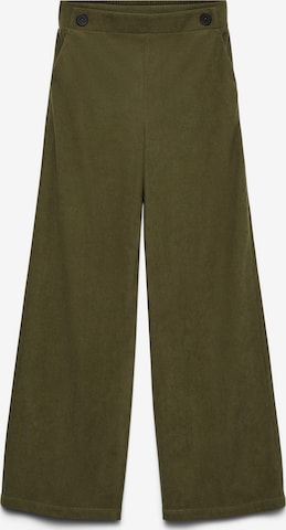 VERO MODA - Pantalón en verde: frente