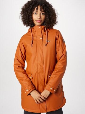 RagwearTehnička jakna 'TINSLEY' - smeđa boja: prednji dio
