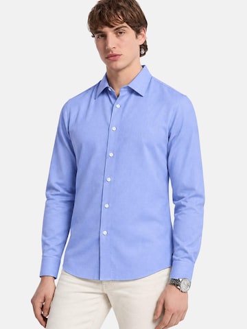 Michael Kors - Camiseta 'MICHAEL KORS ROYAL OXFORD SLIM FIT SHIRT CAMICIA' en azul