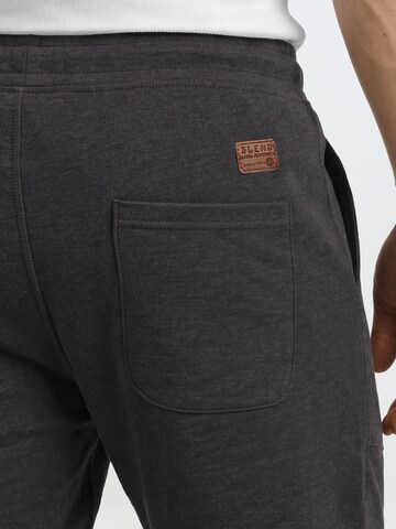 BLEND Regular Trousers 'Mulker' in Grey