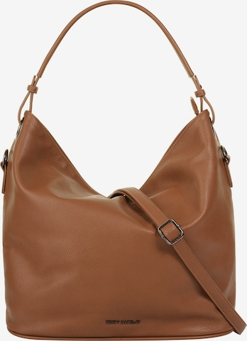 Sac à bandoulière Betty Barclay en marron : devant