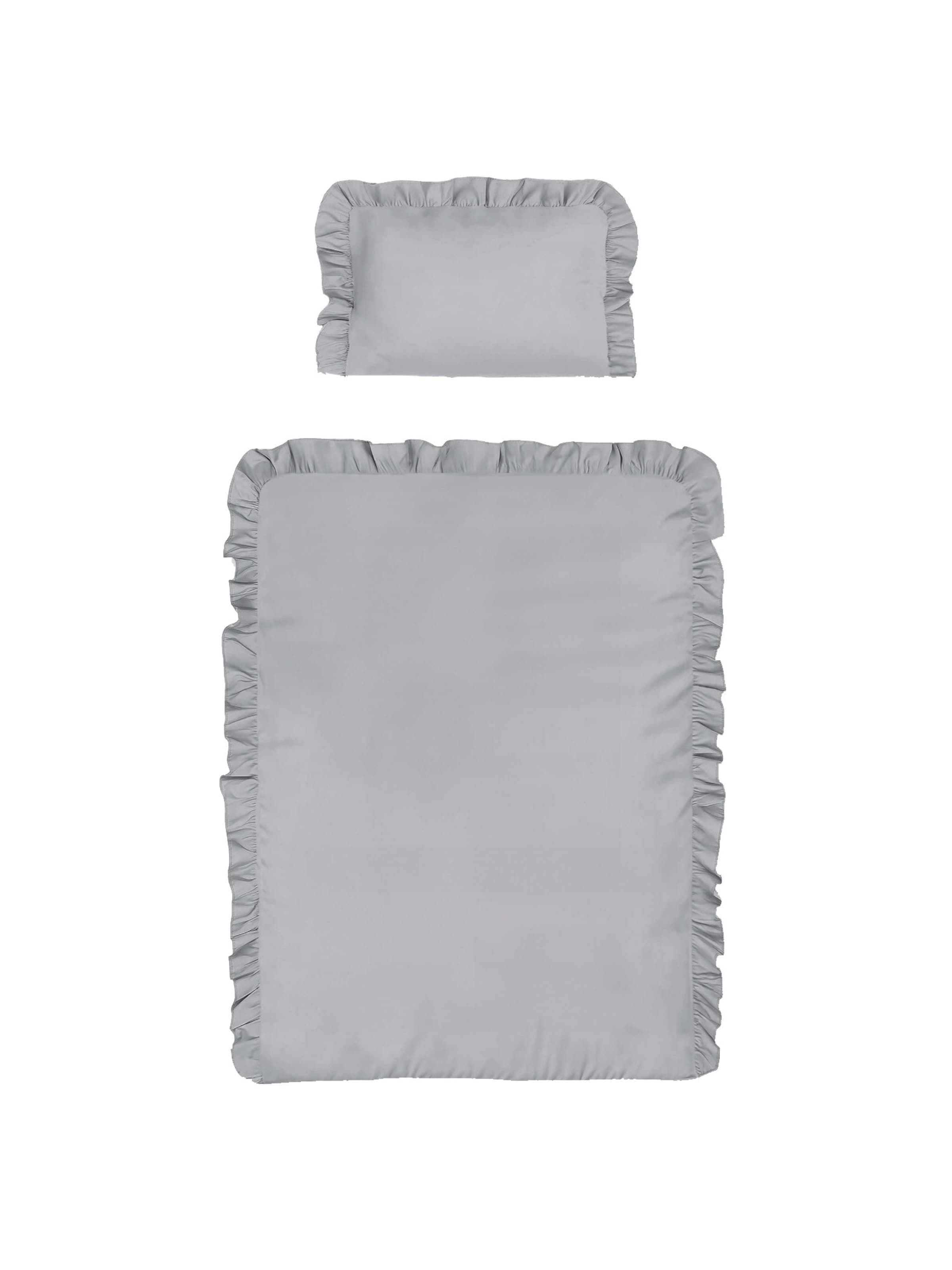 DETEXPOL Bettbezug in Grau: Vorderseite