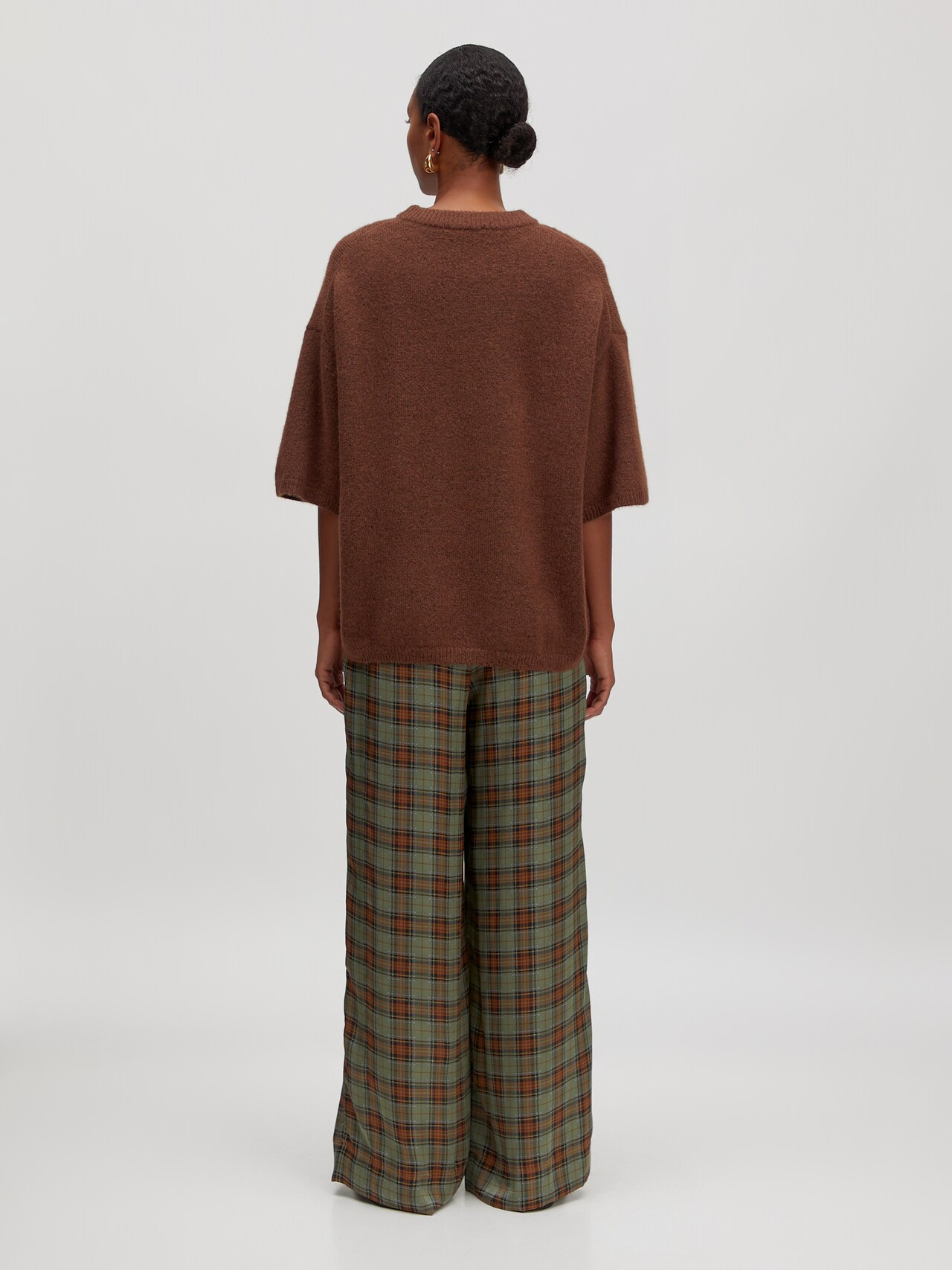 EDITED Produkte Pullover 'Kristine Wool' braun
