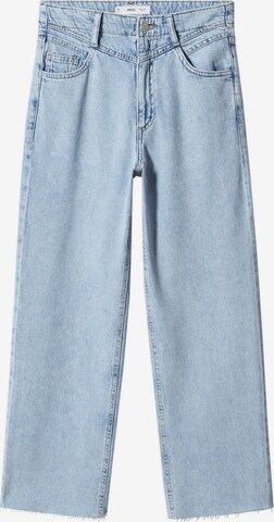 MANGO Regular Jeans 'Bohemian' in Blue: front