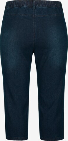 Coupe slim Jean Ulla Popken en bleu