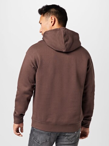 JACK & JONES Sweatshirt 'BRINK' in Braun