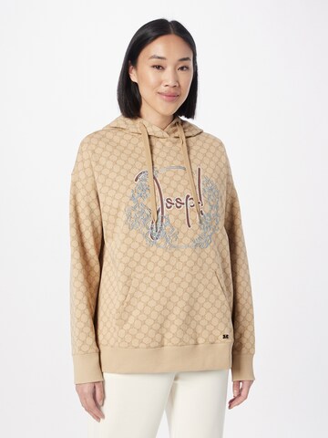 JOOP! Sweatshirt in Beige: voorkant