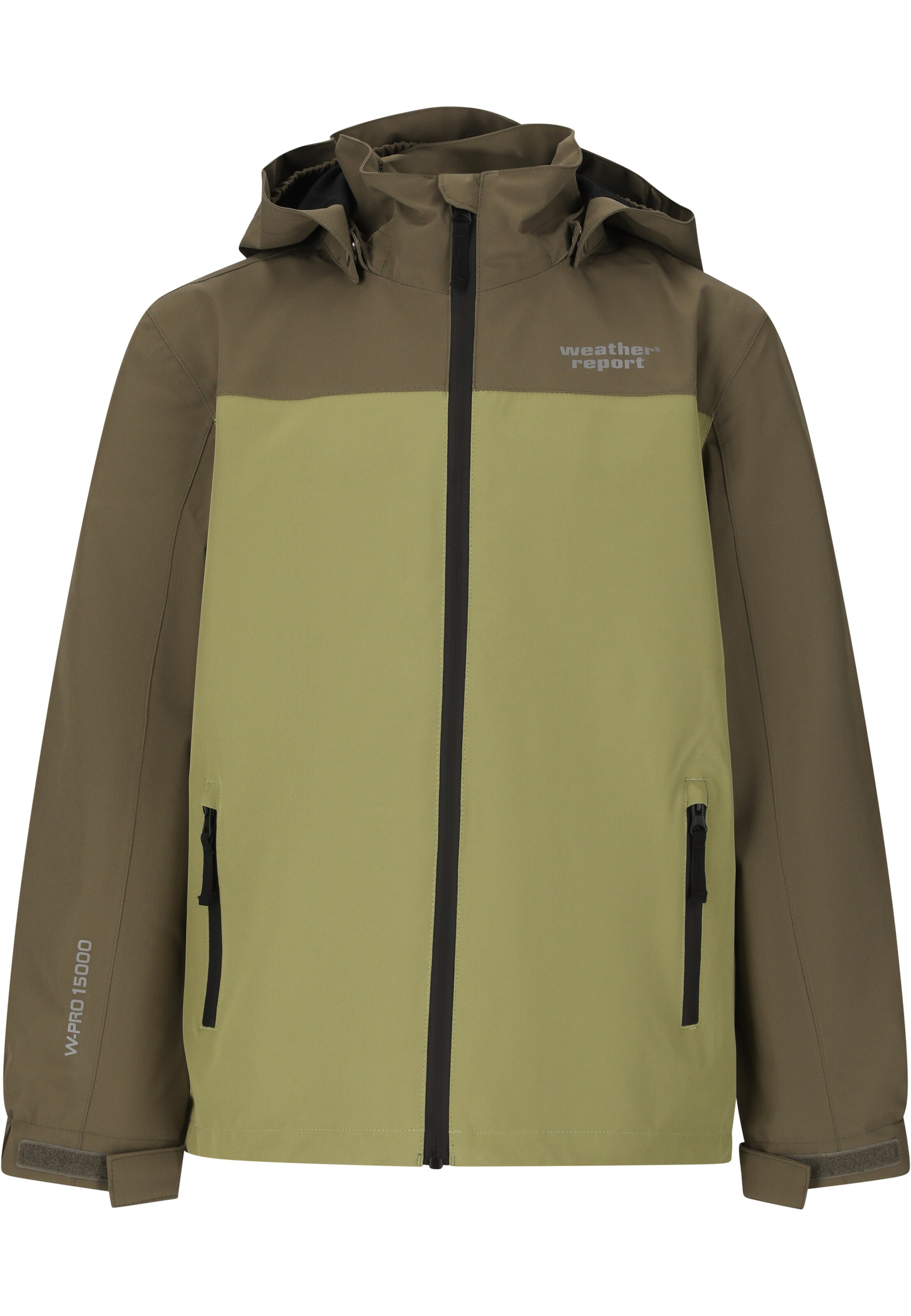 Weather Report Performance Jacket 'Borise Jr.' in Green: front