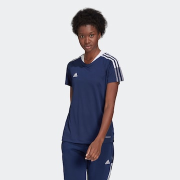 Maillot 'Tiro 21 ' ADIDAS SPORTSWEAR en bleu : devant