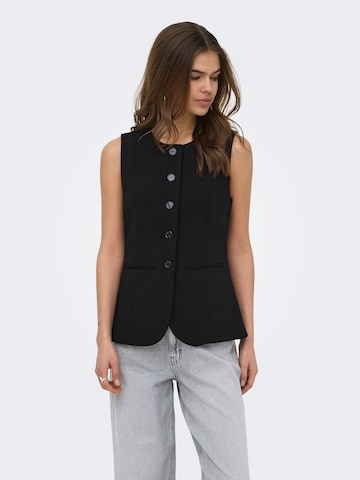 Gilet da completo 'ONLAja-Yo' di ONLY in nero: frontale