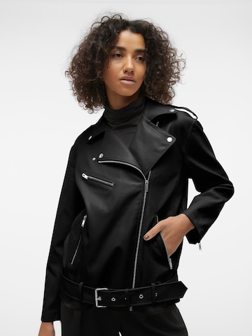 VERO MODA - Chaqueta de entretiempo 'Ramon Paula' en negro: frente