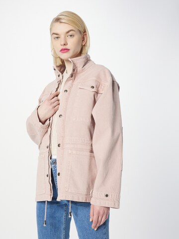 Vanessa Bruno Between-Season Jacket 'TITOUEN' in Pink: front