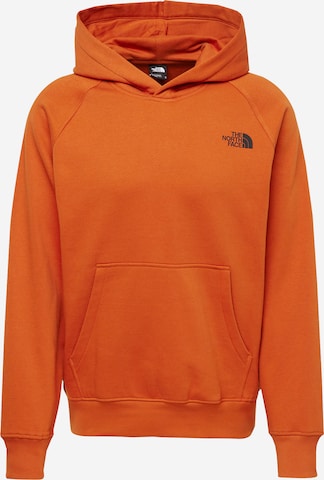THE NORTH FACE Свитшот 'REDBOX' в Оранжевый: спереди