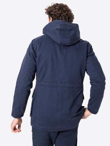 HKT by HACKETT Regular fit Between-Seasons Parka in Blue