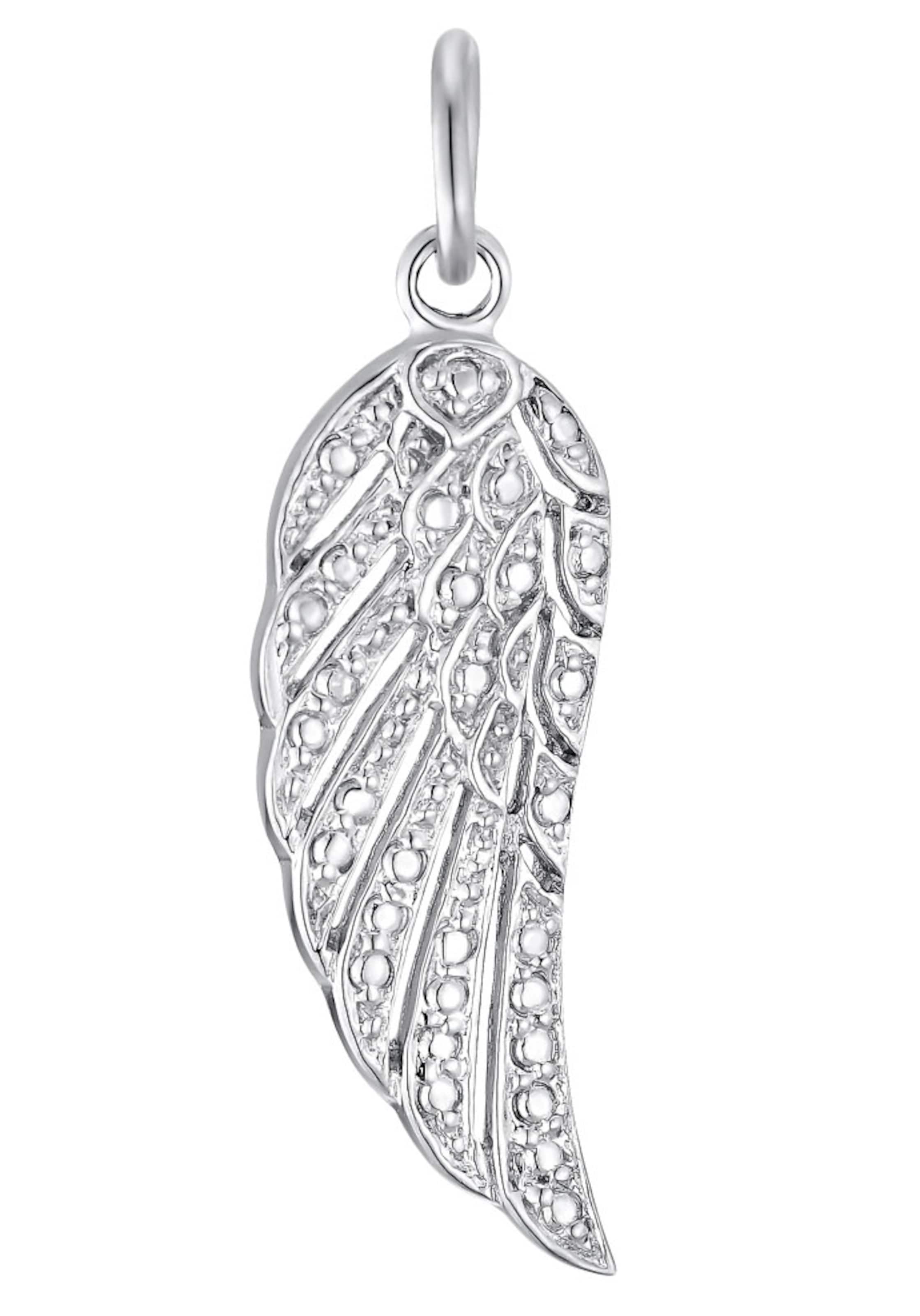 AMOR Pendant 'Flüge' in Silver: front