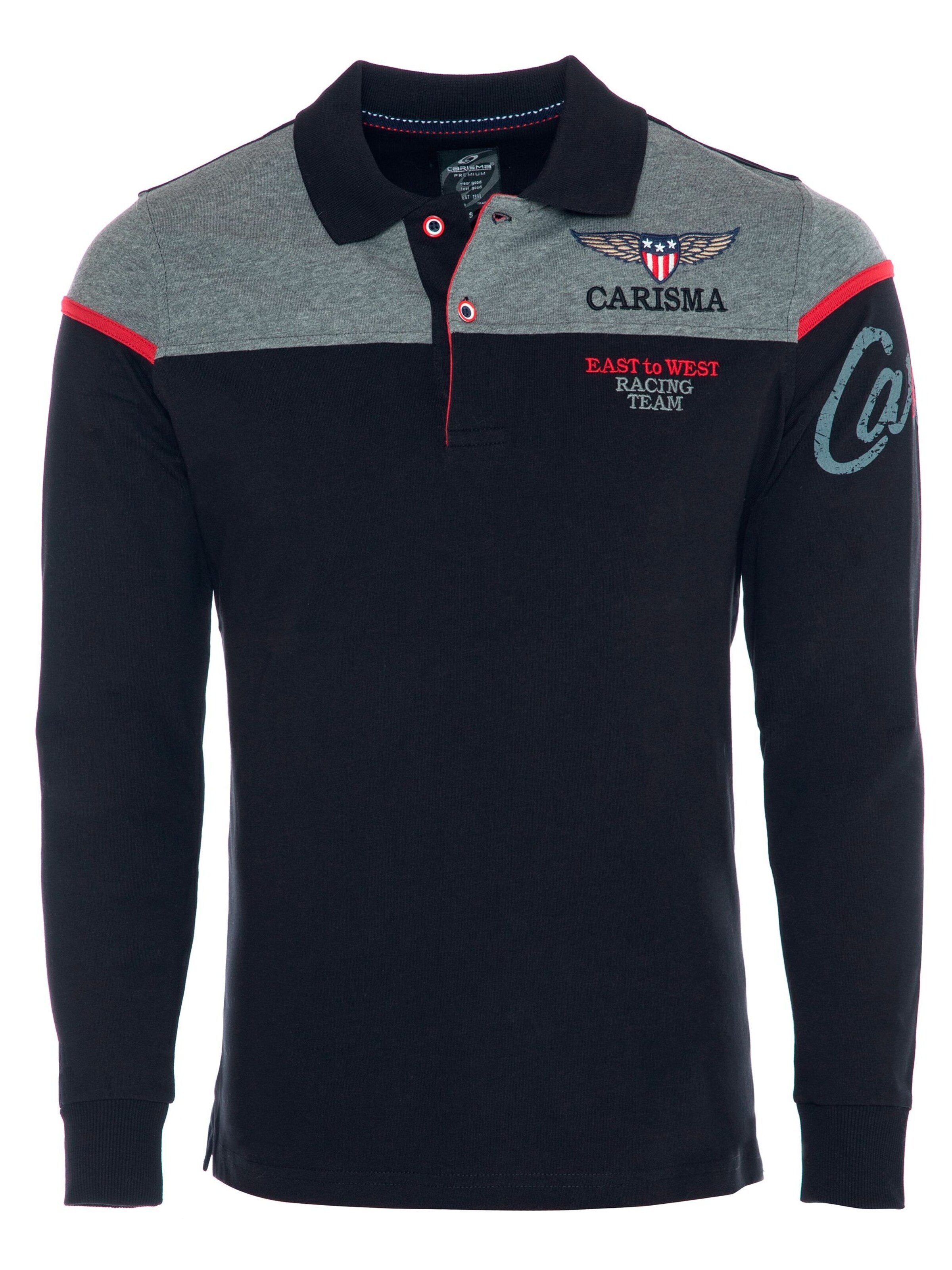 CARISMA Shirt in Black: front