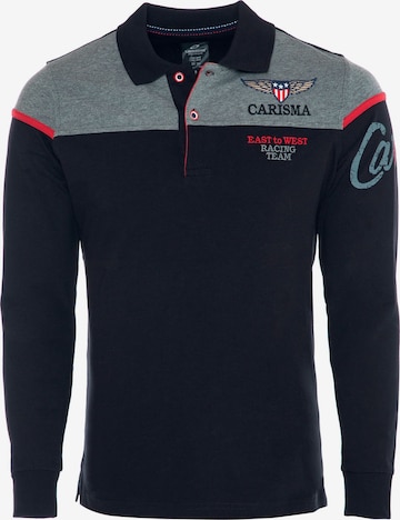 CARISMA Poloshirt in Schwarz: Vorderseite