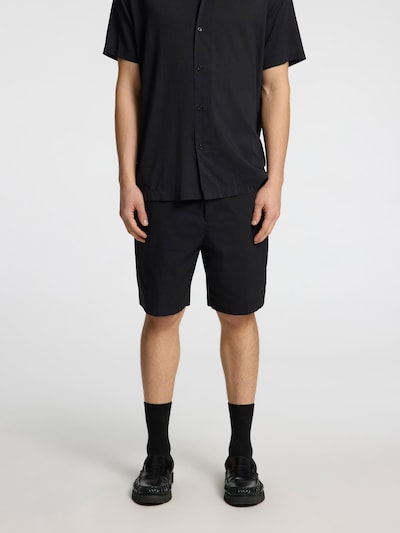 SELECTED HOMME Pantalon chino en noir, Vue avec produit
